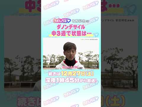有馬記念 GⅠ トレセン直撃取材！　競馬 有馬記念 ダノンデサイル 安田翔伍 調教師 サムネイル