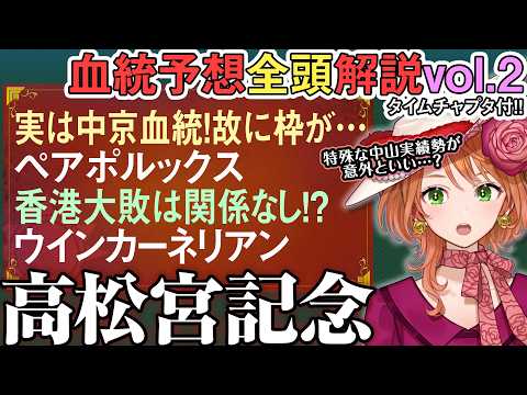 高松宮記念 2026 案外中京OK？ウインカーネリアン・ペアポルックス 7歳が鍵なママコチャ 全馬血統解説vol.2… サムネイル