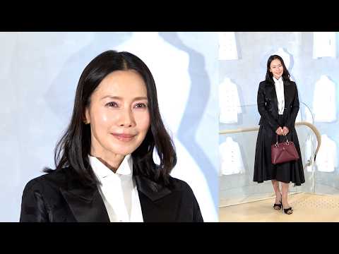中谷美紀、気品さ溢れるジャケットスタイルでディオール心斎橋来場　中之島のバラ園に感動「それはもう絢爛な…」　『「ハウス… サムネイル