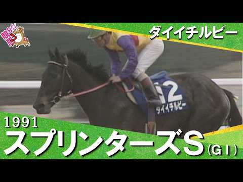 【″華麗なる一族″ダイイチルビー完勝】1991年スプリンターズステークス(ＧⅠ) 【カンテレ公式】