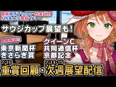 海外G1「サウジカップ」,1週前展望『クイーンC,共同通信杯,京都記念』重賞回顧『東京新聞杯・きさらぎ賞』 2026… サムネイル