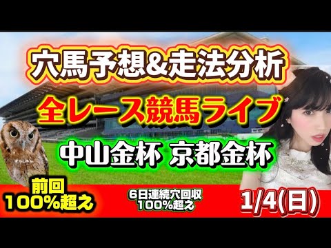 【競馬】 中山金杯 京都金杯 穴馬予想 有馬記念 全レース競馬予想 サムネイル