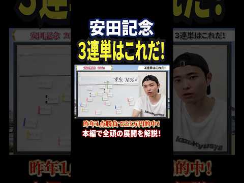 安田記念2026！ガイアフォースやトロヴァトーレ参戦！3連単の馬券はこれだ！競馬 競馬予想 馬券 安田記念 おすすめ… サムネイル