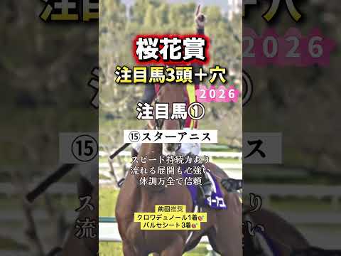 桜花賞 競馬 shorts サムネイル
