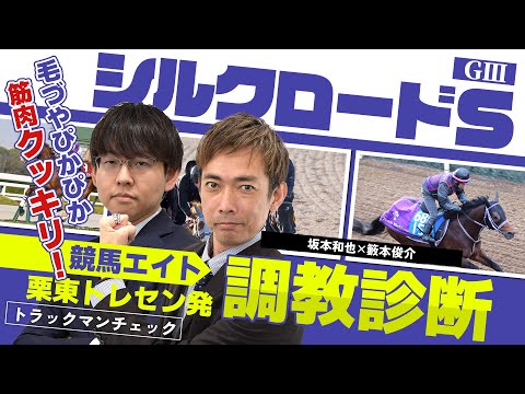 【競馬エイト調教診断】シルクロードS（籔本俊介＆坂本和也） サムネイル