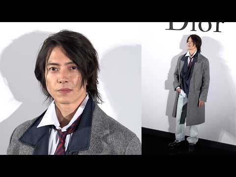 山下智久、クラシカル＆カジュアルなディオールルックで新店舗来場　“これからの夢”を語る　『ディオール バンブー パビリ… サムネイル