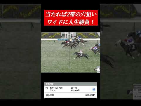 【競馬】有馬記念で100万負けたので大穴のワイドで30万ぶち込んだら200万あたった！？shorts サムネイル