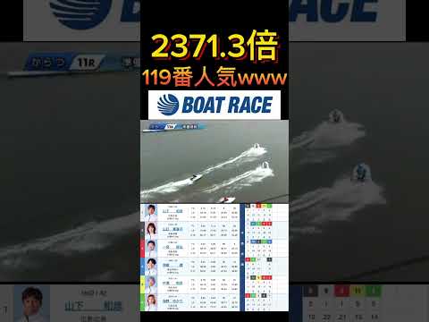 【唐津競艇】2026年3月8日の最高配当レース！！119番人気wwww ボートレース 競艇 short shorts… サムネイル