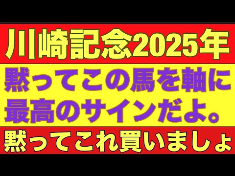 【川崎記念2026】のサイン軸馬予想！ジャパンカップと謎連動発見！競馬 川崎記念 サムネイル