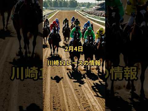2月4日の川崎11R推奨馬 競馬 競馬予想 サムネイル