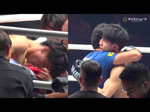 【ONE】海人、“因縁“の元K-1王者・グレゴリアンに1RKO負け　『ONE SAMURAI 1』試合後リング映像 サムネイル
