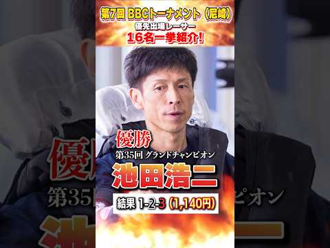 【一挙紹介】優先出場レーサー16名【第7回BBCトーナメント】 サムネイル