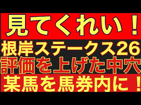 【根岸ステークス2026】の某中穴馬を解説！フェブラリーSに出る為には賞金加算は必須！競馬 根岸ステークス サムネイル
