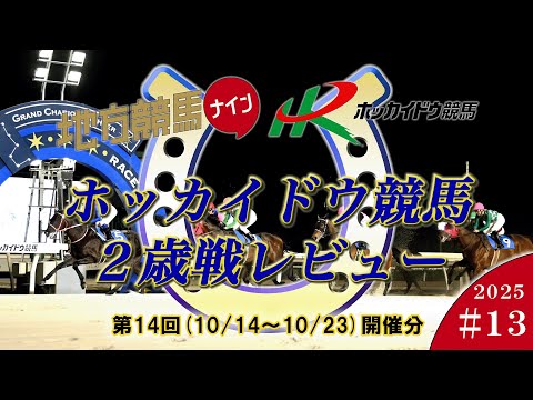 2025ホッカイドウ競馬２歳戦レビュー13【第14回10/14～10/23開催分】 サムネイル