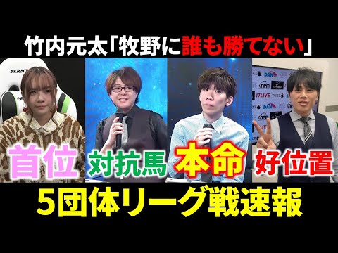 【5団体リーグ戦速報】仲林圭が3連覇に向けて首位との差を縮める！(12月6日～12日版)【麻雀/Mリーガー/解説】 サムネイル