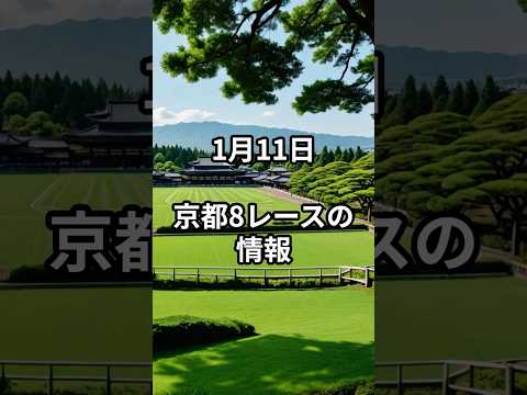 メンバー限定！1月11日の京都8R推奨馬 サムネイル