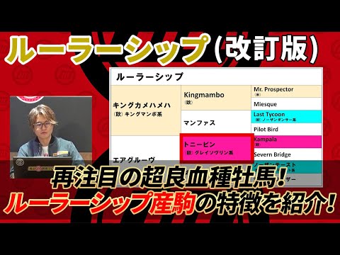 【ルーラーシップ/改訂版】 パフォーマンスUPの要素が満載！ これからがまさに旬！ サムネイル