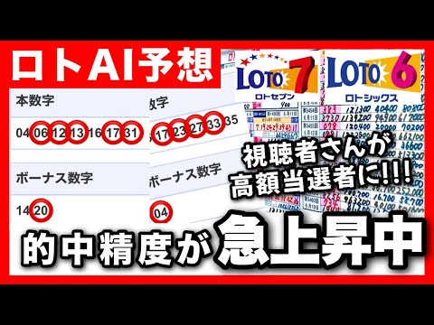 高額当選者となった視聴者さん歓喜！おめでとう！ロト６！ロト７！【億り人の宝くじ購入法】 サムネイル