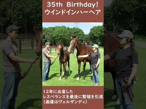 【祝35歳！】ウインドインハーヘアお誕生日おめでとう サムネイル