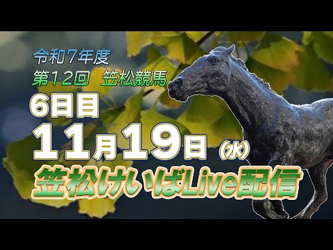 笠松けいばライブ配信R7.11.19 サムネイル