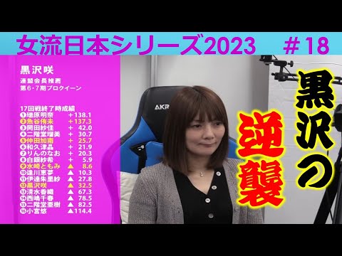 【麻雀】女流プロ麻雀日本シリーズ2023 18回戦 サムネイル