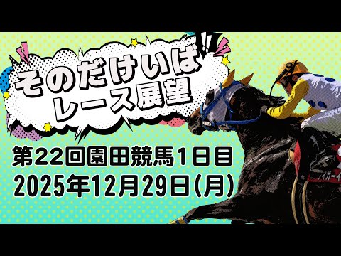 そのだけいばレース展望（12月29日分） サムネイル
