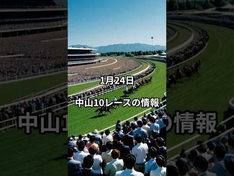 1月24日の中山10R推奨馬 競馬 中央競馬予想 サムネイル