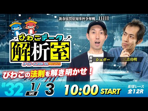 びわこデータ解析室 | シュガー＆三吉功明 | ボートレースコロシアム 32 サムネイル