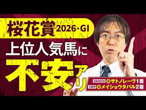 【桜花賞 2026】今年のG1も本命馬がバンバン好走中！水上学の有力馬ジャッジ【競馬予想】 サムネイル