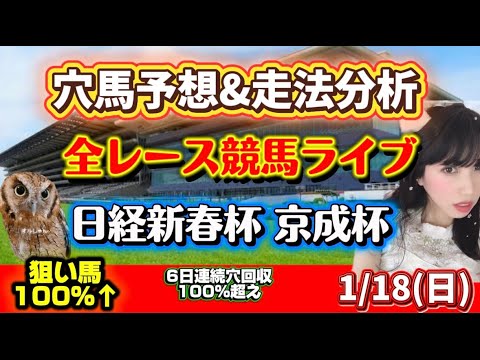 【中央競馬】 日経新春杯 京成杯  勝ち馬が見つかる競馬予想 サムネイル