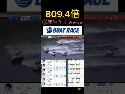 【戸田競艇】2025年12月23日の最高配当レース！！てか①ひどない？www ボートレース 競艇 shorts sho… サムネイル
