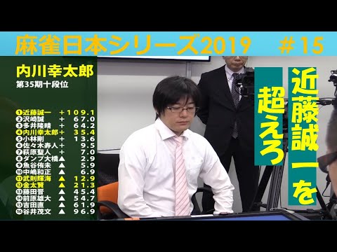 【麻雀】麻雀日本シリーズ2019 15回戦 サムネイル