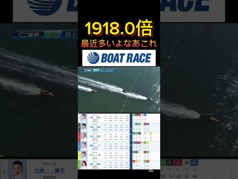 【常滑競艇】2026年1月21日の最高配当レース！！最近多いよなあ危ないで ボートレース 競艇 shorts shor… サムネイル