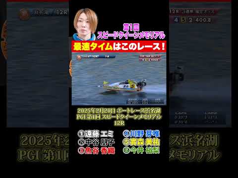 【最速はこれ！】第1回スピードクイーンメモリアルの最速レース【川野芽唯】 サムネイル
