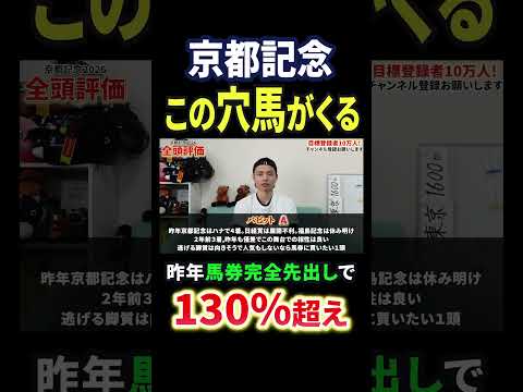 京都記念2026！エリキングやヘデントール参戦もバビットに注目！？競馬 競馬予想 馬券 京都記念 おすすめ shorts サムネイル