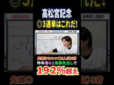 高松宮記念2026！サトノレーヴ、ナムラクレア、パンジャタワー、ママコチャ激突！本命は穴馬！？競馬 競馬予想 馬券 高… サムネイル