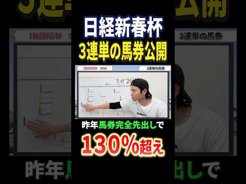 日経新春杯2026ゲルチュタール、シャイニングソード激突！3連単馬券公開！競馬 競馬予想 馬券 日経新春杯 おすすめ… サムネイル