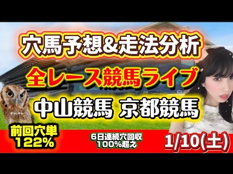 【中央競馬】 全レース穴馬予想  競馬予想 サムネイル