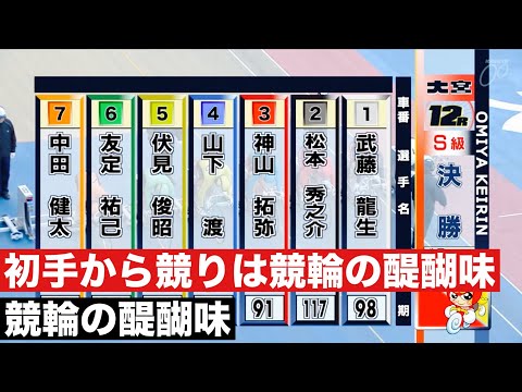 大宮競輪 S級決勝 初手から競りは競輪の醍醐味🔥スポーツニッポン新聞社杯 サムネイル