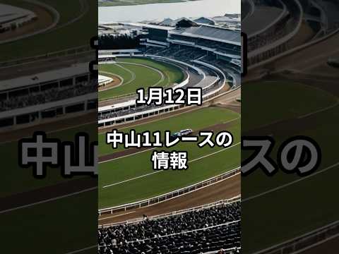 メンバー限定！1月12日の中山11R推奨馬 サムネイル