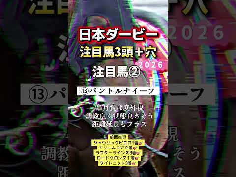 日本ダービー 競馬 shorts