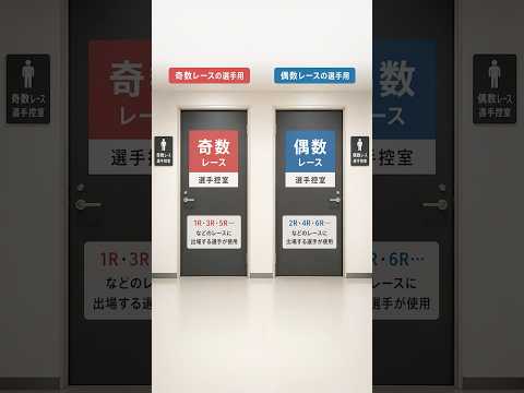 【競輪】控室が2つあるって知ってた？競輪選手の前検日の裏側 shorts サムネイル