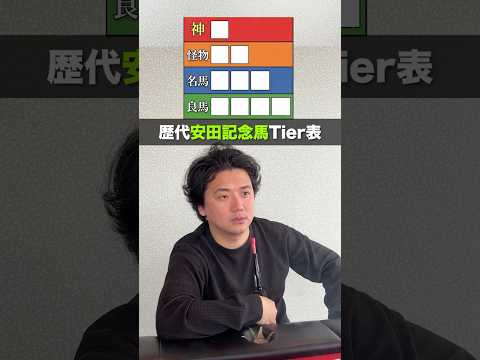 歴代安田記念馬Tier表！皆はどう作る？shorts 安田記念 サムネイル