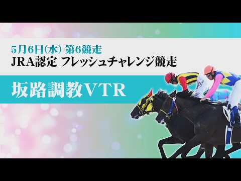 【坂路調教動画】5/6 第6Rフレッシュチャレンジ競走【門別競馬】