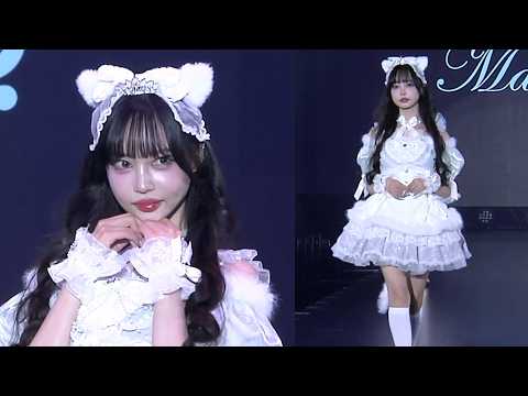 【サツコレ】中村雅俊の三女・中村里砂、“白猫スタイル”でキュートにランウェイ　美脚際立ち会場魅了　『UP-T Pres…