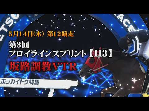 【坂路調教動画】5/14 第12Rフロイラインスプリント【門別競馬】 サムネイル