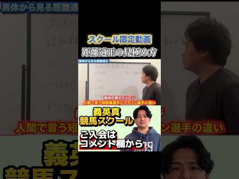 【競馬スクール】馬体から見る距離適正天皇賞春 京王杯スプリングカップ ユニコーンステークス サムネイル