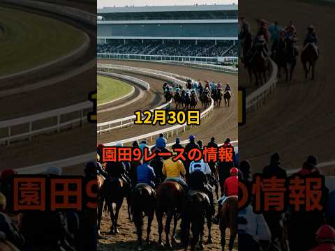 メンバー限定！12月30日の園田9R推奨馬 サムネイル