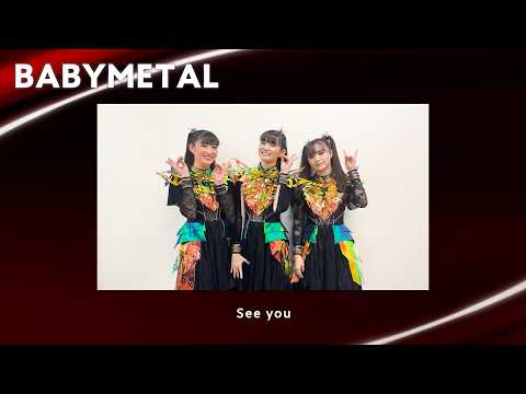 BABYMETALよりコメント到着！ライブ映像配信に歓喜！ サムネイル