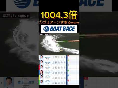 【住之江競艇】2026年5月11日の最高配当レース！！①の1Mゴミすぎるやろwww ボートレース 競艇 shorts… サムネイル